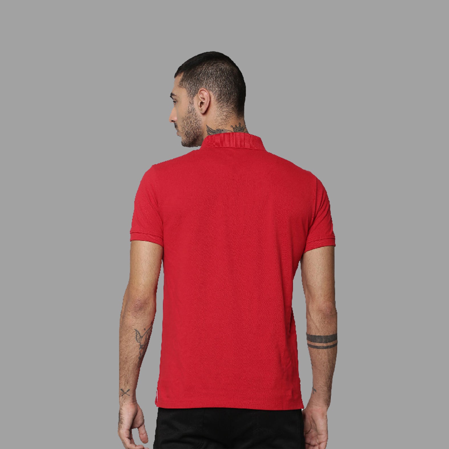 Delhivery Premium Polo Red Tshirt