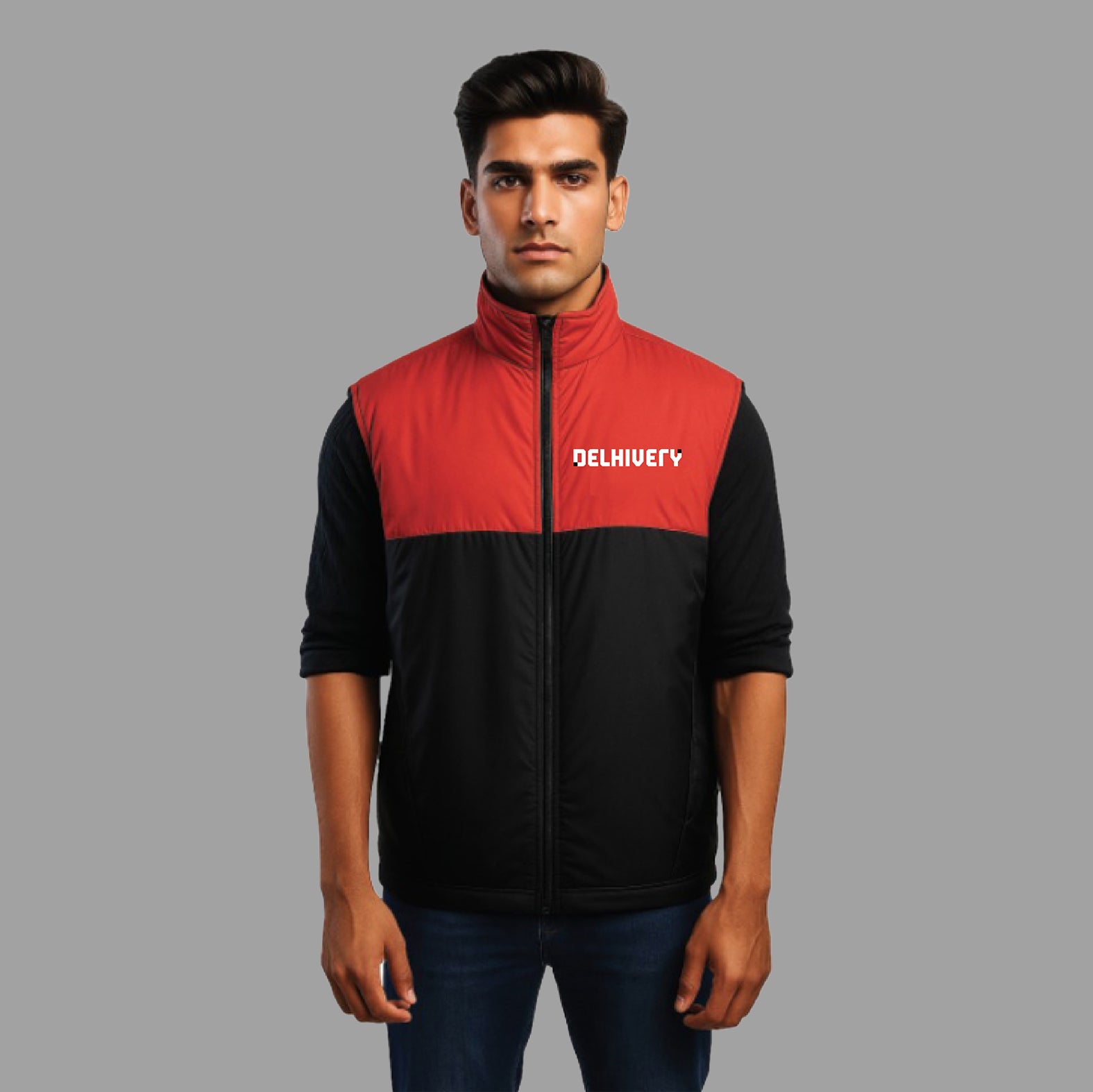 Delhivery Classic Half Sleeves Winter Jacket