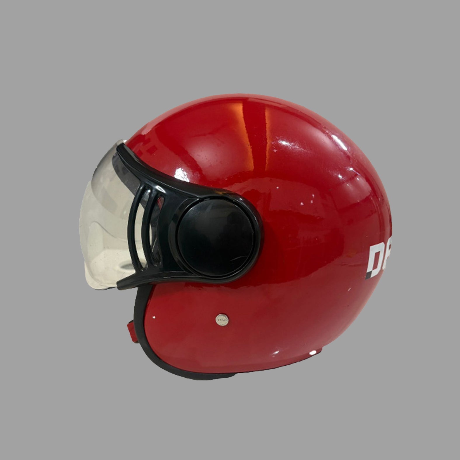 Delhivery Super Cool Red Helmet