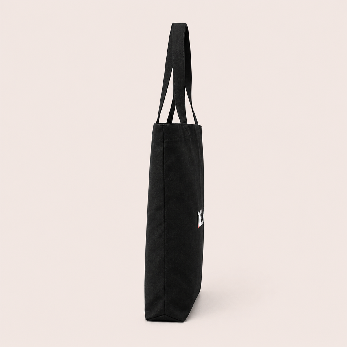 Delhivery Branded Black Tote Bag (Pack of 2)