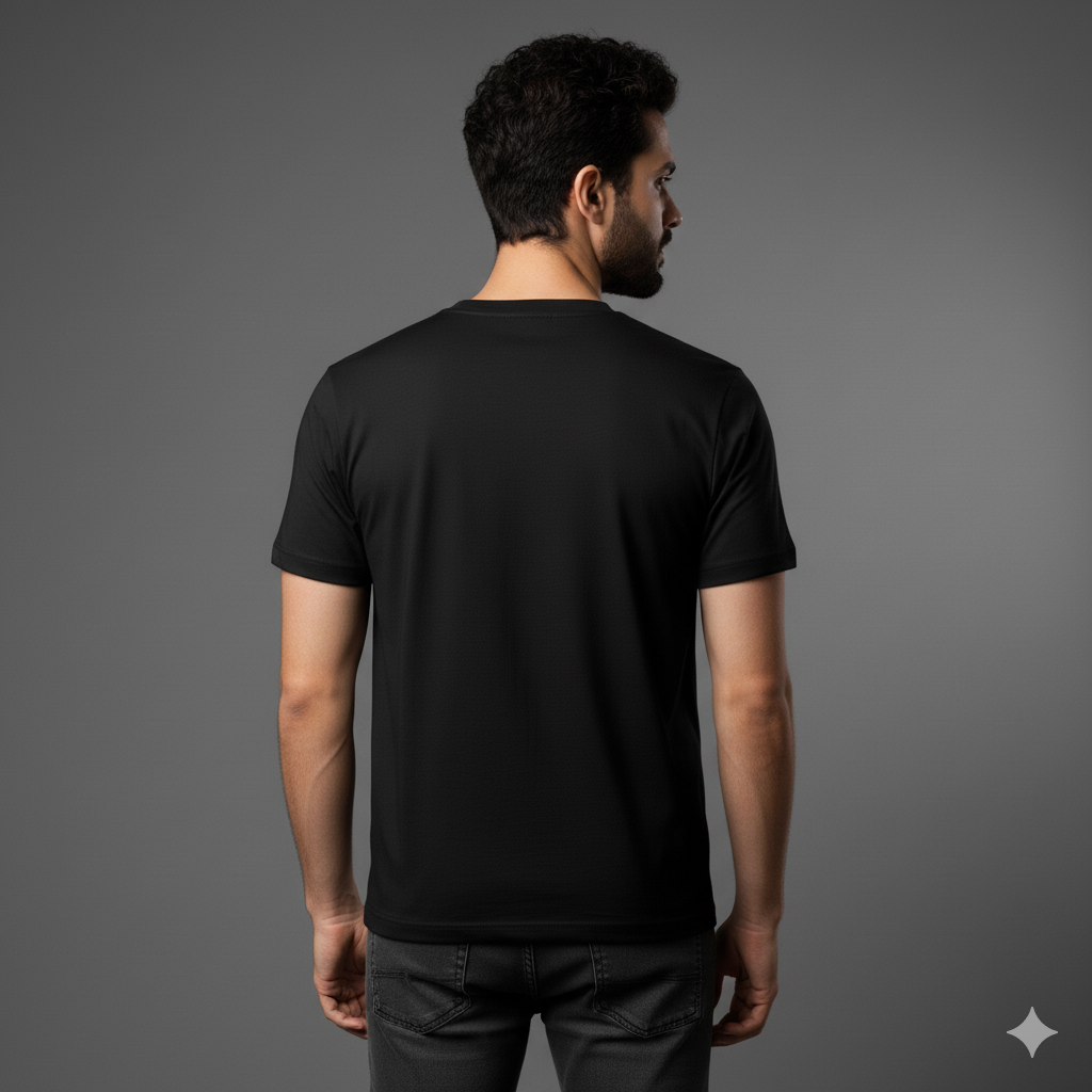 Delhivery Red & White Stripe Round Neck T-shirt (Reebok)