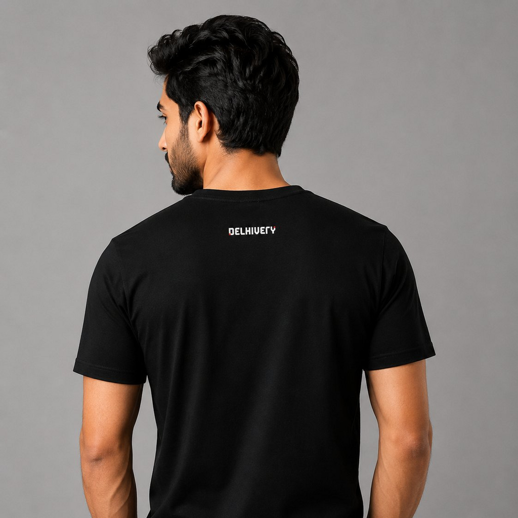 Delhivery Rox The Box Round Neck Tshirt (Jack & Jones)